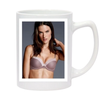 Alessandra Ambrosio 14oz White Statesman Mug