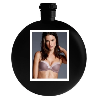 Alessandra Ambrosio Round Flask