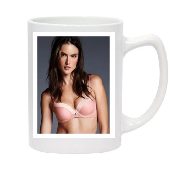 Alessandra Ambrosio 14oz White Statesman Mug