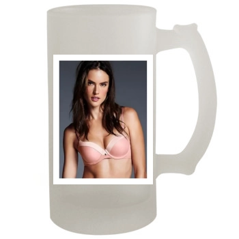 Alessandra Ambrosio 16oz Frosted Beer Stein