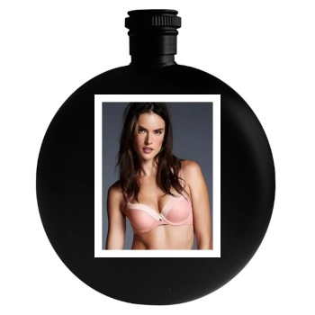 Alessandra Ambrosio Round Flask