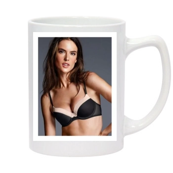 Alessandra Ambrosio 14oz White Statesman Mug