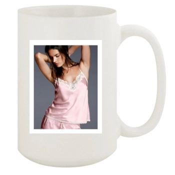 Alessandra Ambrosio 15oz White Mug