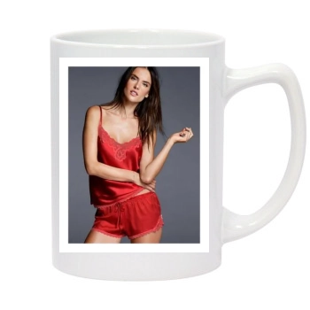 Alessandra Ambrosio 14oz White Statesman Mug