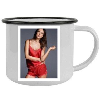 Alessandra Ambrosio Camping Mug