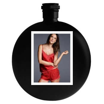 Alessandra Ambrosio Round Flask