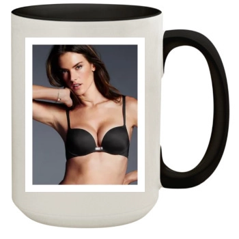 Alessandra Ambrosio 15oz Colored Inner & Handle Mug