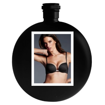 Alessandra Ambrosio Round Flask