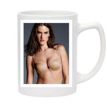 Alessandra Ambrosio 14oz White Statesman Mug