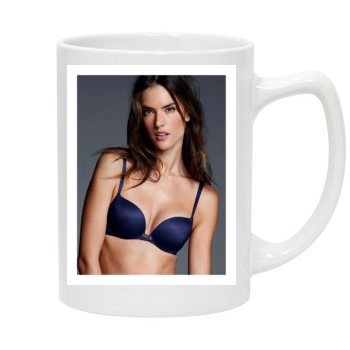 Alessandra Ambrosio 14oz White Statesman Mug