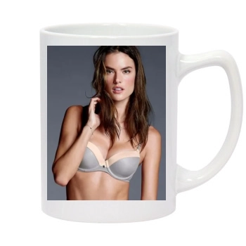 Alessandra Ambrosio 14oz White Statesman Mug