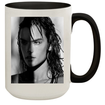 Alessandra Ambrosio 15oz Colored Inner & Handle Mug