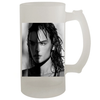 Alessandra Ambrosio 16oz Frosted Beer Stein