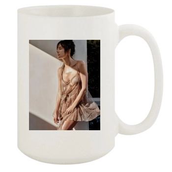 Alessandra Ambrosio 15oz White Mug