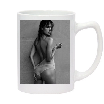 Alessandra Ambrosio 14oz White Statesman Mug