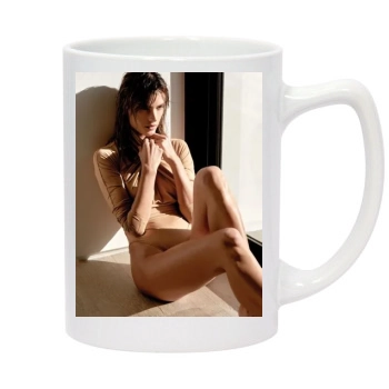 Alessandra Ambrosio 14oz White Statesman Mug