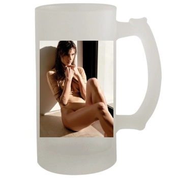 Alessandra Ambrosio 16oz Frosted Beer Stein