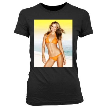 Ali Larter Women's Junior Cut Crewneck T-Shirt