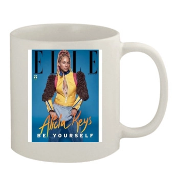 Alicia Keys 11oz White Mug