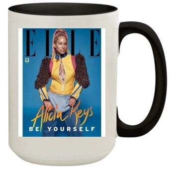 Alicia Keys 15oz Colored Inner & Handle Mug