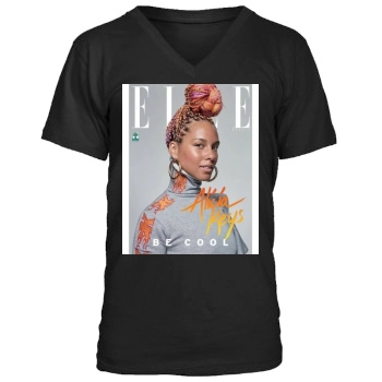 Alicia Keys Men's V-Neck T-Shirt