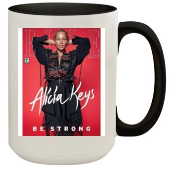 Alicia Keys 15oz Colored Inner & Handle Mug