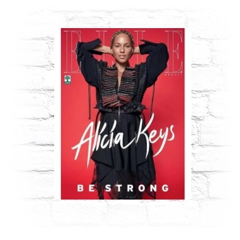 Alicia Keys Metal Wall Art