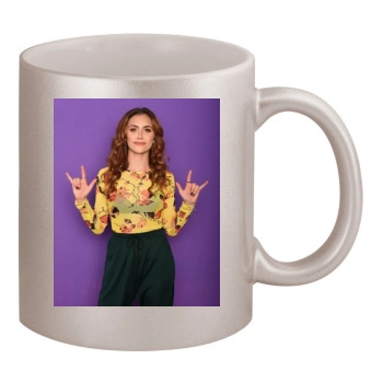 Alyson Stoner 11oz Metallic Silver Mug