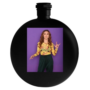 Alyson Stoner Round Flask