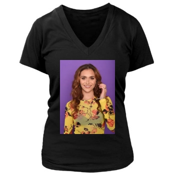 Alyson Stoner Women's Deep V-Neck TShirt