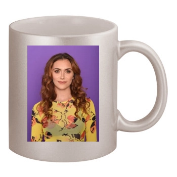 Alyson Stoner 11oz Metallic Silver Mug