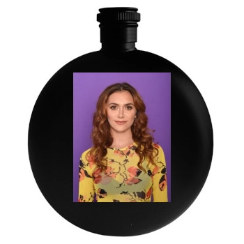 Alyson Stoner Round Flask