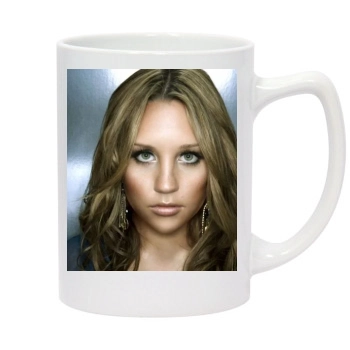 Amanda Bynes 14oz White Statesman Mug