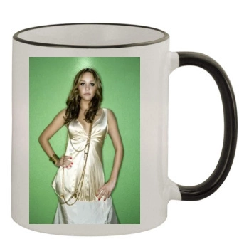 Amanda Bynes 11oz Colored Rim & Handle Mug