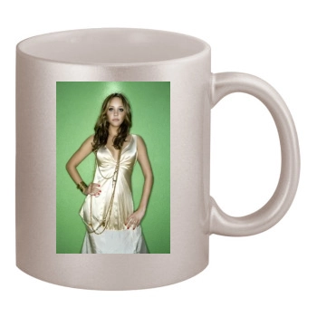 Amanda Bynes 11oz Metallic Silver Mug