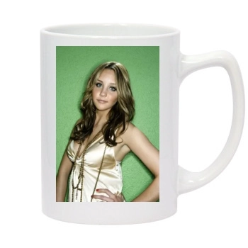 Amanda Bynes 14oz White Statesman Mug