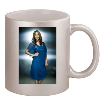 Amanda Bynes 11oz Metallic Silver Mug