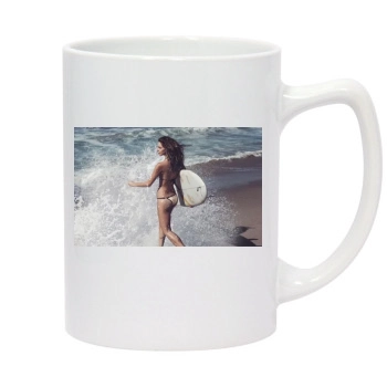 Amanda Pizziconi 14oz White Statesman Mug