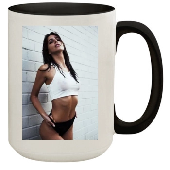 Amanda Pizziconi 15oz Colored Inner & Handle Mug