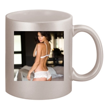 Amanda Pizziconi 11oz Metallic Silver Mug