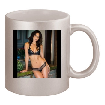 Amanda Pizziconi 11oz Metallic Silver Mug