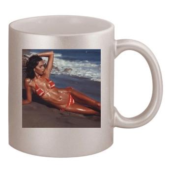 Amanda Pizziconi 11oz Metallic Silver Mug