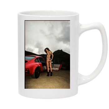 Amanda Pizziconi 14oz White Statesman Mug