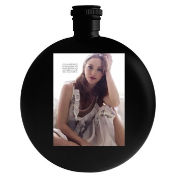 Amanda Seyfried Round Flask