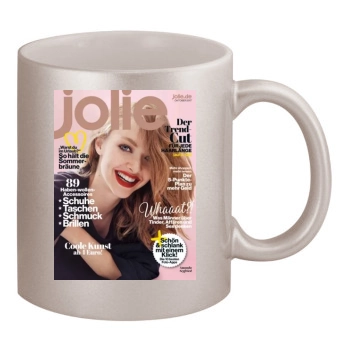 Amanda Seyfried 11oz Metallic Silver Mug