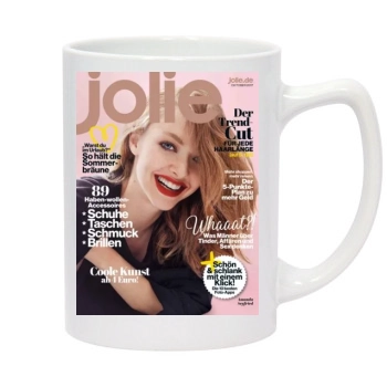 Amanda Seyfried 14oz White Statesman Mug