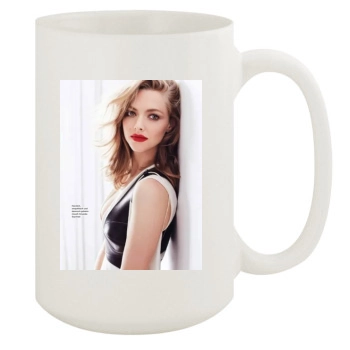 Amanda Seyfried 15oz White Mug