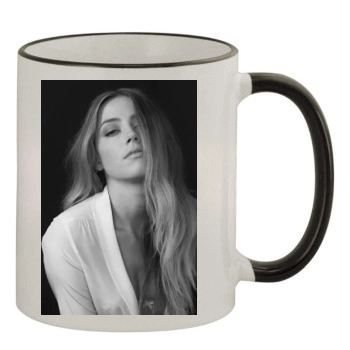 Amber Heard 11oz Colored Rim & Handle Mug