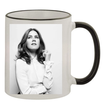 Amy Adams 11oz Colored Rim & Handle Mug