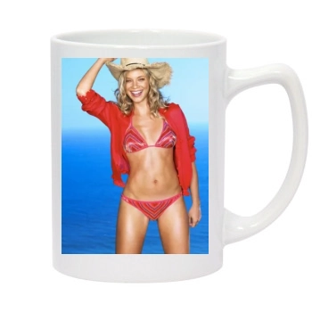 Amy Smart 14oz White Statesman Mug